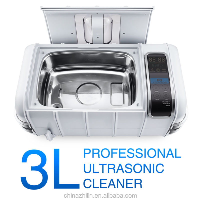 Ultrasonic Cleaner With Drain Valve Valve - منظف بالموجات فوق الصوتية احترافي سعة