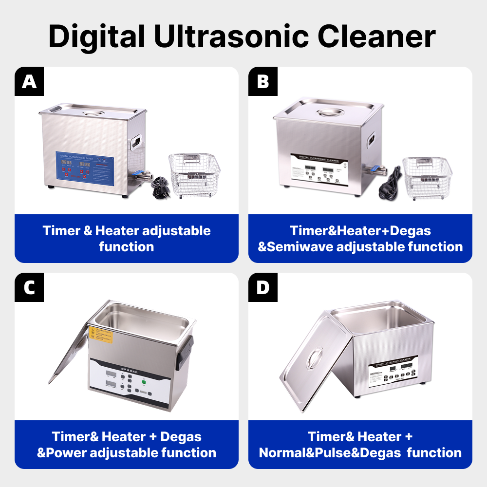 منظف بالموجات فوق الصوتية صناع - مراجعة Industrial Ultrasonic Cleaner 30L Heater وسعره