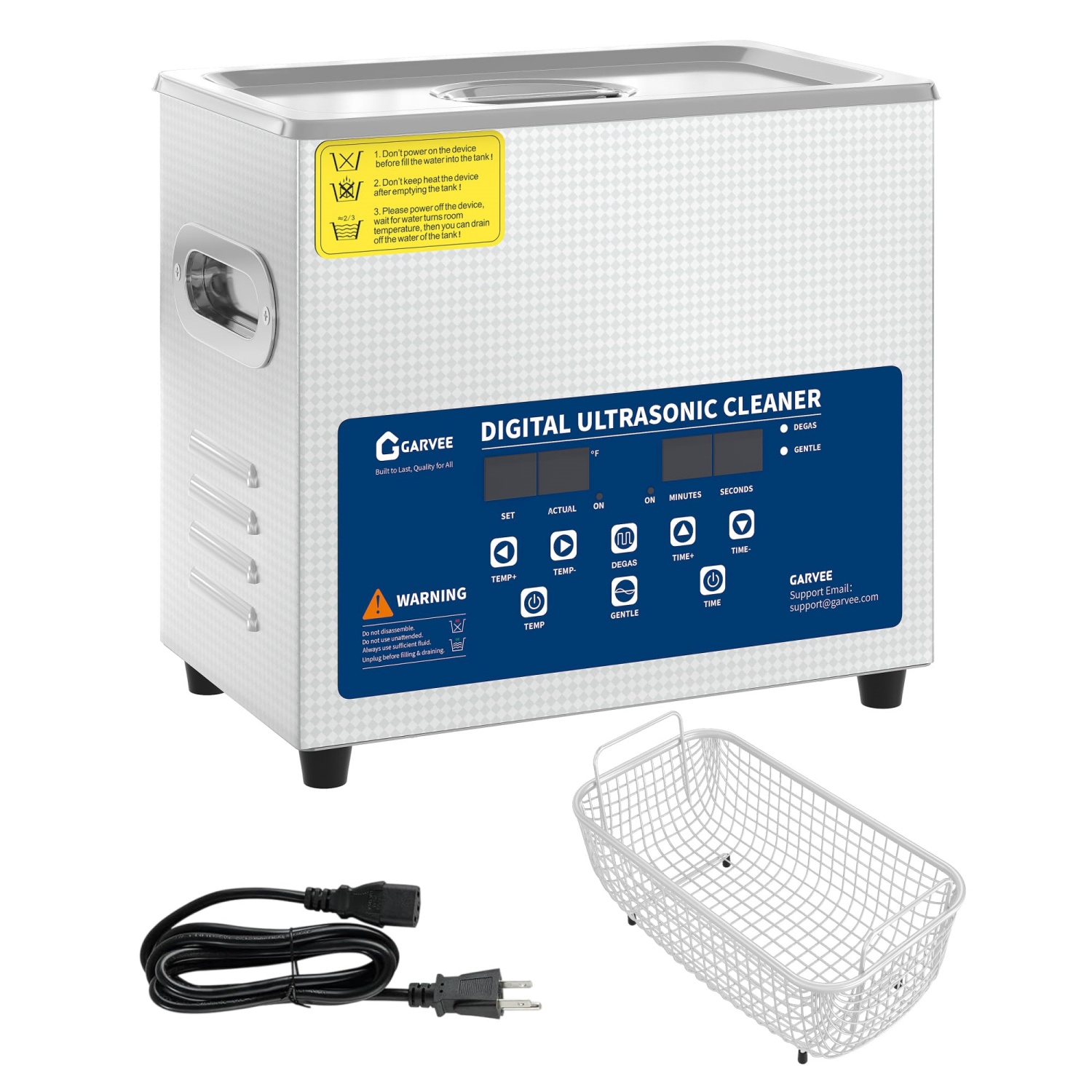 جهاز تنظيف بالموجات فوق الصوتي - مراجعة Stainless Steel Ultrasonic Cleaner 22L Basket وسعره