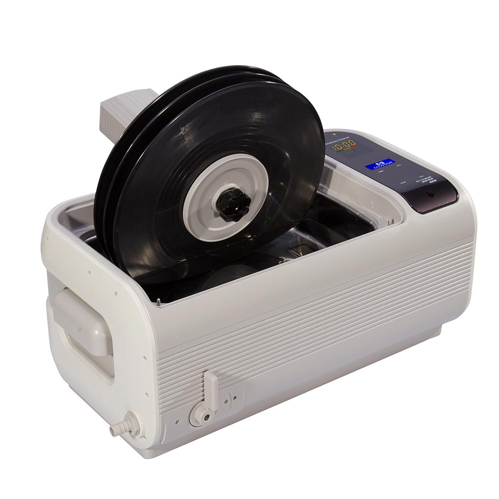 جهاز تنظيف الأقراص الفينيل بال - مراجعة Ultrasonic Cleaner With Drain Valve Valve وسعره