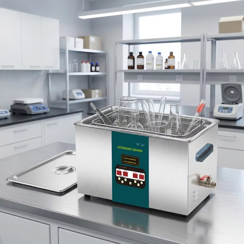 منظف بالموجات فوق الصوتية متعد - مراجعة Ultrasonic Cleaner With Drain Valve Valve وسعره