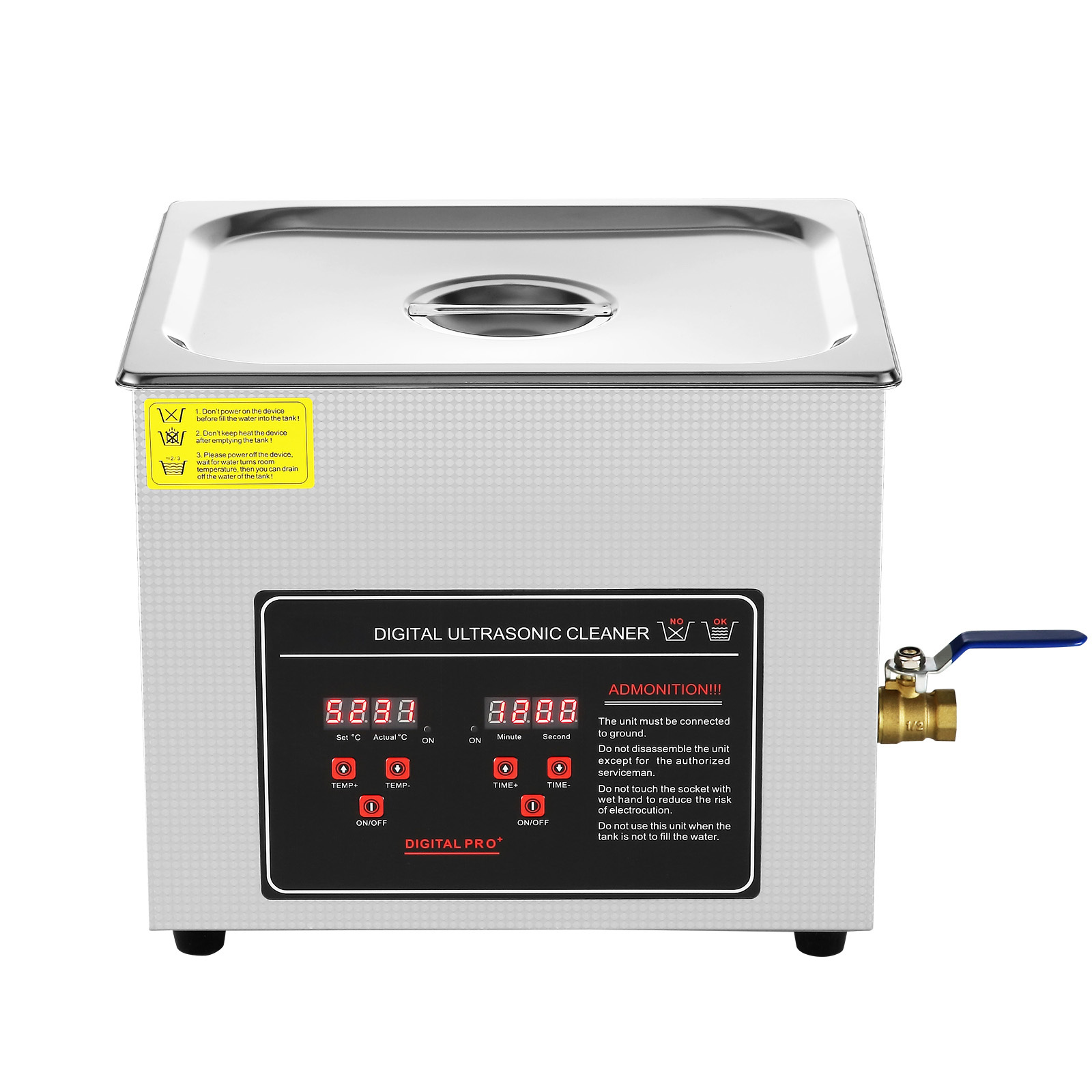 جهاز تنظيف بالموجات فوق الصوتي - مراجعة Ultrasonic Cleaning Machine 10L Digital وسعره
