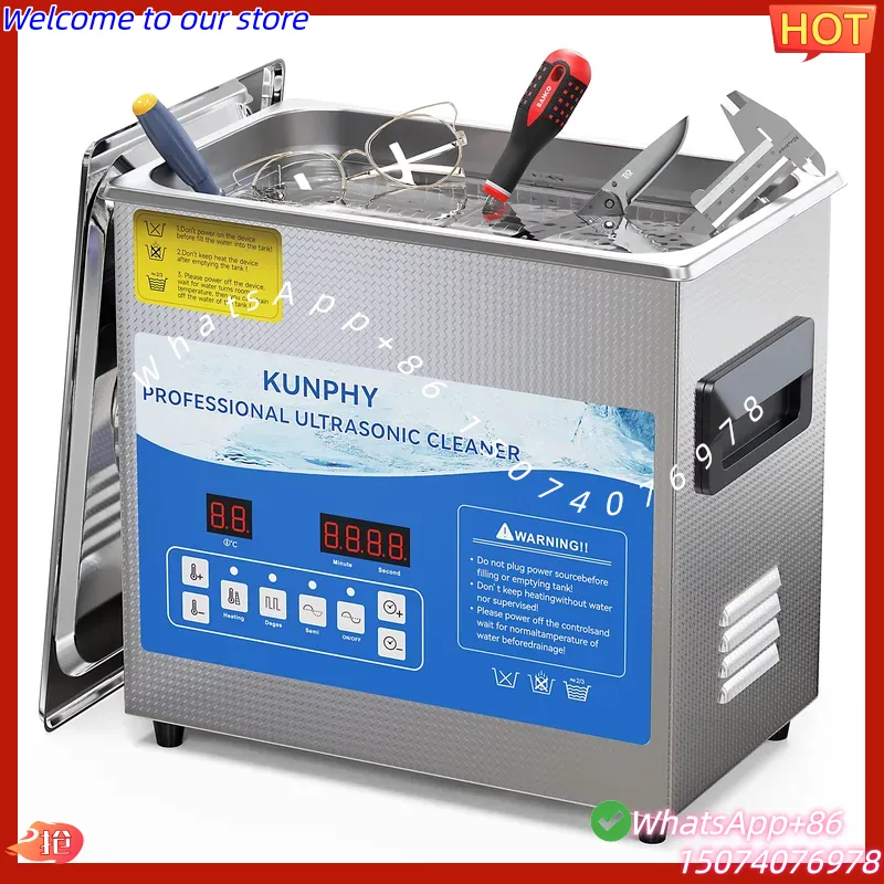 جهاز تنظيف بالموجات فوق الصوتي - مراجعة Ultrasonic Cleaning Machine 10L Digital وسعره