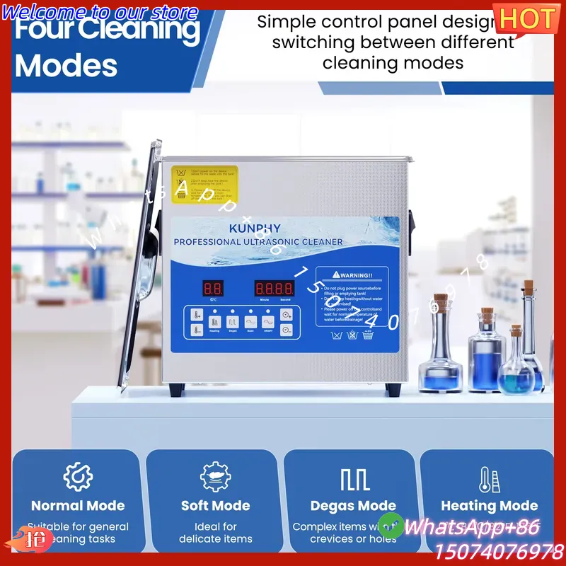جهاز تنظيف بالموجات فوق الصوتي - مراجعة Ultrasonic Cleaning Machine 10L Digital وسعره