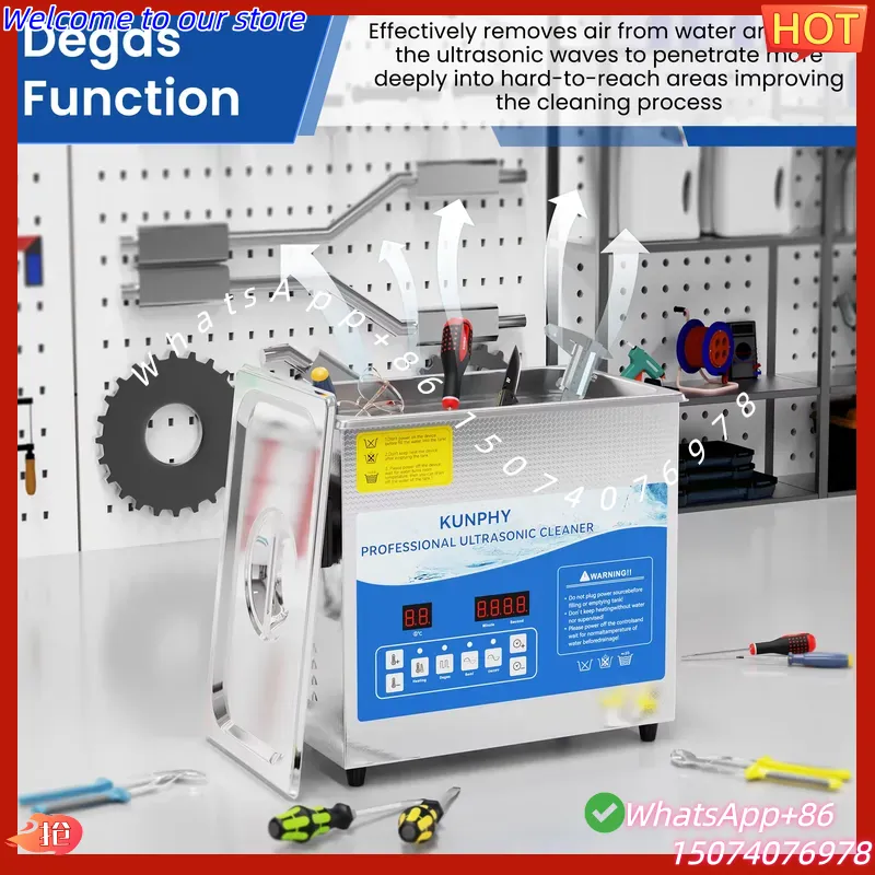 جهاز تنظيف بالموجات فوق الصوتي - مراجعة Ultrasonic Cleaning Machine 10L Digital وسعره