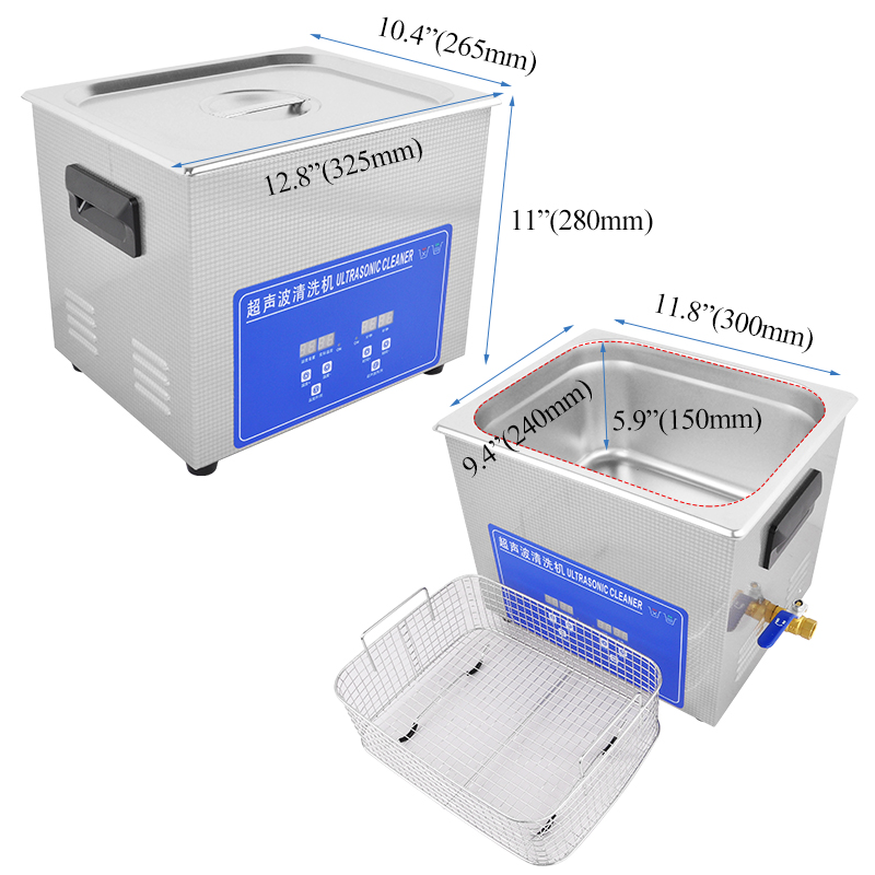 جهاز تنظيف بالموجات فوق الصوتي - مراجعة Ultrasonic Cleaning Machine 10L Digital وسعره