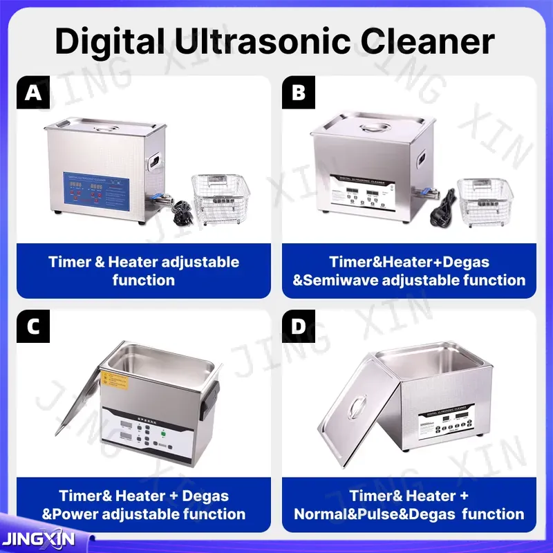 مخصص لجهاز تنظيف بالموجات فوق  - مراجعة Industrial Ultrasonic Cleaner 30L Heater وسعره